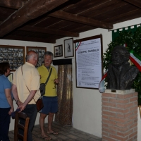 Foto Nicoloro G.  02/06/2014  Ravenna    Nella giornata della Festa della Repubblica si è svolta la commemorazione dell' anniversario della morte di Giuseppe Garibaldi, avvenuta a Caprera proprio il 2 giugno 1882. nella foto l' interno del Capanno Garibaldi.