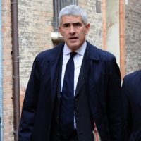 Foto Nicoloro G. 17/04/2012 Ravenna Commemorazione di Benigno Zaccagnini, a cento anni dalla sua nascita, alla presenza dei famigliari, delle autorita' cittadine e del leader dell' UDC Pier Ferdinando Casini. nella foto Pier Ferdinando Casini
