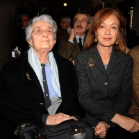 Foto Nicoloro G. 17/04/2012 Ravenna Commemorazione di Benigno Zaccagnini, a cento anni dalla sua nascita, alla presenza dei famigliari, delle autorita' cittadine e del leader dell' UDC Pier Ferdinando Casini. nella foto Anna Zaccagnini – Livia Zaccagnini