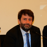 Foto Nicoloro G.  5/11/2015   Ravenna   Commemorazione del leader democristiano Benigno Zaccagnini a 25 anni dalla sua scomparsa. nella foto il ministro Dario Franceschini che e\' intervenuto alla commemorazione.