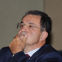 Foto Nicoloro G.  08/11/2010 Ravenna  Commemorazione dell\' ex presidente della DC Benigno Zaccagnini, morto il 05 novembre 1989, in un dibattito dal titolo \" Zaccagnini nel futuro della politica \". nella foto Romano Prodi