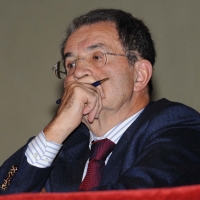 Foto Nicoloro G.  08/11/2010 Ravenna  Commemorazione dell\' ex presidente della DC Benigno Zaccagnini, morto il 05 novembre 1989, in un dibattito dal titolo \" Zaccagnini nel futuro della politica \". nella foto Romano Prodi
