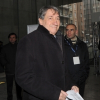 Foto Nicoloro G. 01/02/2011 Milano Commemorazione in Universita' Bocconi della figura dell' ex ministro del Tesoro Tommaso Padoa Schioppa alla presenza del Capo dello Stato. nella foto Innocenzo Cipolletta