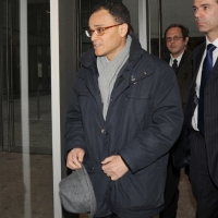 Foto Nicoloro G. 01/02/2011 Milano Commemorazione in Universita' Bocconi della figura dell' ex ministro del Tesoro Tommaso Padoa Schioppa alla presenza del Capo dello Stato. nella foto Magdi Cristiano Allam
