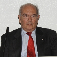 Foto Nicoloro G. 06/03/2012 Milano Conferenza all' Universita' Bicocca sul tema " La protezione del Mar Mediterraneo dall' inquinamento. I risultati conseguiti e le sfide future " con la partecipazione del principe Alberto II di Monaco che, con la Fondazione a lui intitolata, e' impegnato a contrastare le minacce poste all' ambiente del nostro pianeta. nella foto Lucien Chabason