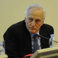 Foto Nicoloro G. 06/03/2012 Milano Conferenza all' Universita' Bicocca sul tema " La protezione del Mar Mediterraneo dall' inquinamento. I risultati conseguiti e le sfide future " con la partecipazione del principe Alberto II di Monaco che, con la Fondazione a lui intitolata, e' impegnato a contrastare le minacce poste all' ambiente del nostro pianeta. nella foto Marcello Fontanesi