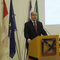 Foto Nicoloro G. 06/03/2012 Milano Conferenza all' Universita' Bicocca sul tema " La protezione del Mar Mediterraneo dall' inquinamento. I risultati conseguiti e le sfide future " con la partecipazione del principe Alberto II di Monaco che, con la Fondazione a lui intitolata, e' impegnato a contrastare le minacce poste all' ambiente del nostro pianeta. nella foto Il Principe Alberto II di Monaco