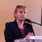 Foto Nicoloro G.   29/05/2025   Ravenna   Nell' ambito del Festival delle Culture si e' svolto la prima Conferenza nazionale sul tema del soccorso in mare dal titolo '' Mediterraneo oggi ''. nella foto l' assessora Federica Moschini.
