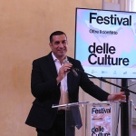 Foto Nicoloro G.   29/05/2025   Ravenna   Nell' ambito del Festival delle Culture si e' svolto la prima Conferenza nazionale sul tema del soccorso in mare dal titolo '' Mediterraneo oggi ''. nella foto il governatore dell' Emilia-Romagna Michele de Pascale.