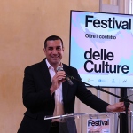 Foto Nicoloro G.   29/05/2025   Ravenna   Nell' ambito del Festival delle Culture si e' svolto la prima Conferenza nazionale sul tema del soccorso in mare dal titolo '' Mediterraneo oggi ''. nella foto il governatore dell' Emilia-Romagna Michele de Pascale.