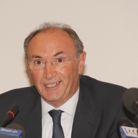 Foto Nicoloro G. Milano 01/10/2010 Conferenza stampa di presentazione del nuovo amministratore delegato di Unicredit. nella foto Federico Ghizzoni