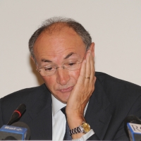 Foto Nicoloro G. Milano 01/10/2010 Conferenza stampa di presentazione del nuovo amministratore delegato di Unicredit. nella foto Federico Ghizzoni