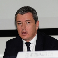 Foto Nicoloro G. 19/11/2011 Milano Convegno al Palazzo delle Stelline dal titolo ” I socialisti riformisti nel PdL “. nella foto  Francesco Colucci