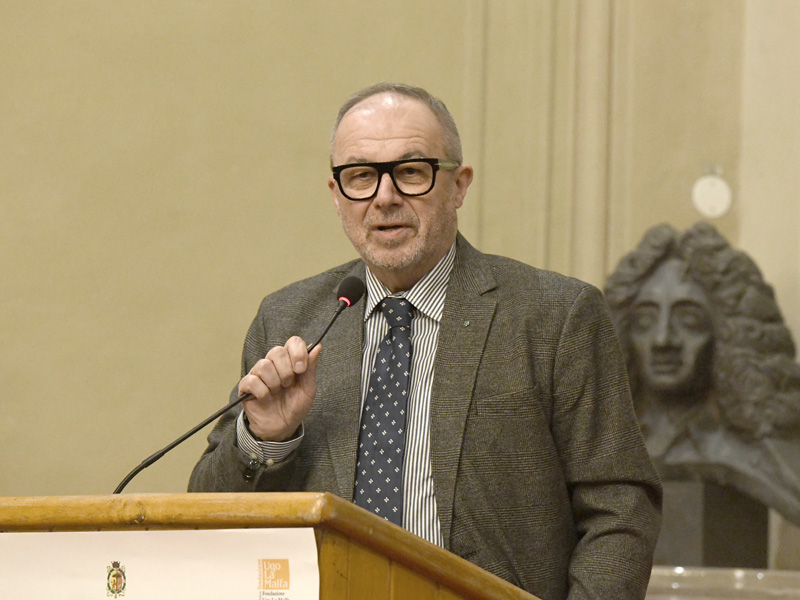 Foto Nicoloro G.   06/02/2023   Ravenna   Convegno sul tema ' Presenza e attualita' di Ugo La Malfa '. nella foto il vice sindaco di Ravenna Eugenio Fusignani.