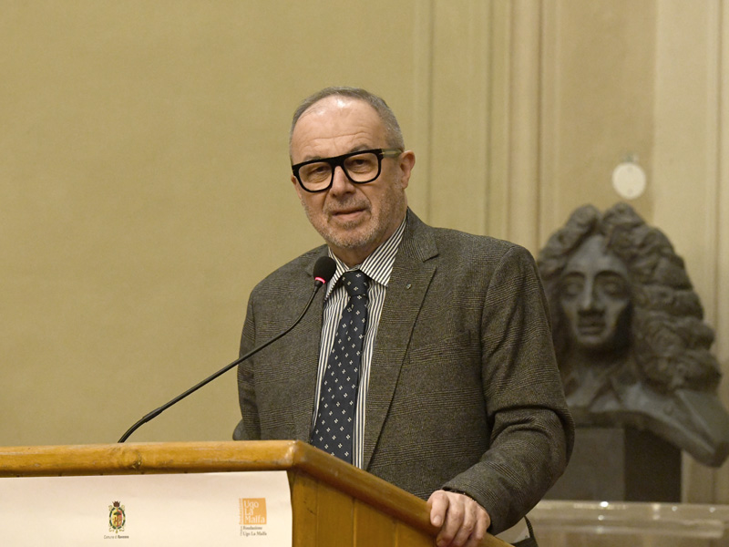 Foto Nicoloro G.   06/02/2023   Ravenna   Convegno sul tema ' Presenza e attualita' di Ugo La Malfa '. nella foto il vice sindaco di Ravenna Eugenio Fusignani.