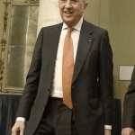06/02/2023   Ravenna   Convegno sul tema \' Presenza e attualita\' di Ugo La Malfa \'. nella foto il presidente dell\' ABI Antonio Patuelli.