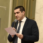 Foto Nicoloro G.   06/02/2023   Ravenna   Convegno sul tema ' Presenza e attualita' di Ugo La Malfa '. nella foto il sindaco di Ravenna Michele de Pascale.
