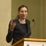 Foto Nicoloro G.   06/02/2023   Ravenna   Convegno sul tema ' Presenza e attualita' di Ugo La Malfa '. nella foto la storica dell' arte Claudia La Malfa.