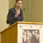 Foto Nicoloro G.   06/02/2023   Ravenna   Convegno sul tema ' Presenza e attualita' di Ugo La Malfa '. nella foto la storica dell' arte Claudia La Malfa.