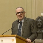 Foto Nicoloro G.   06/02/2023   Ravenna   Convegno sul tema ' Presenza e attualita' di Ugo La Malfa '. nella foto il vice sindaco di Ravenna Eugenio Fusignani.