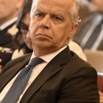 Foto Nicoloro G.   03/07/2024   Ravenna   Convegno sulle autonomie locali dal titolo '' Sviluppi e prospettive delle autonomie locali ''. nella foto il ministro Matteo Piantedosi.