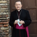 Foto Nicoloro G.   12/09/2021   Ravenna   Questa giornata segna il culmine delle celebrazioni dei 700 anni dalla morte di Dante. nella foto l' arcivescovo Lorenzo Ghizzoni.