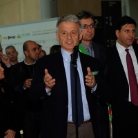 Foto Nicoloro G. 07/11/2012 Rimini Sedicesima edizione di Ecomondo, Stati Generali della Green Economy, ovvero Fiera Internazionale del recupero di Materia ed Energia e dello Sviluppo Sostenibile. nella foto Corrado Clini