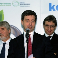 Foto Nicoloro G.  06/11/2013  Rimini    17Â° edizione di " Ecomondo ", Fiera Internazionale del Recupero di Materia ed Energia e dello Sviluppo Sostenibile. nella foto il ministro dell' Ambiente Andrea Orlando apre ufficialmente la 17Â° edizione di Ecomondo.