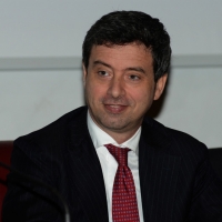 Foto Nicoloro G.  06/11/2013  Rimini    17Â° edizione di " Ecomondo ", Fiera Internazionale del Recupero di Materia ed Energia e dello Sviluppo Sostenibile. nella foto il ministro dell' Ambiente Andrea Orlando.
