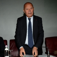 Foto Nicoloro G.   05/11/2014   Rimini    Diciottesima edizione di \" Ecomondo. Fiera Internazionale del Recupero di Materia ed Energia e dello Sviluppo Sostenibile \". nella foto il presidente di Rimini Fiera Lorenzo Cagnoni,.