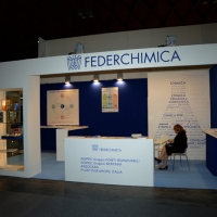 Foto Nicoloro G.   05/11/2014   Rimini    Diciottesima edizione di " Ecomondo. Fiera Internazionale del Recupero di Materia ed Energia e dello Sviluppo Sostenibile ". nella foto uno stand.
