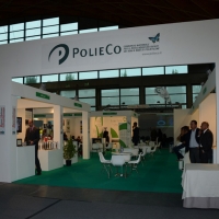 Foto Nicoloro G.   05/11/2014   Rimini    Diciottesima edizione di " Ecomondo. Fiera Internazionale del Recupero di Materia ed Energia e dello Sviluppo Sostenibile ". nella foto uno stand.