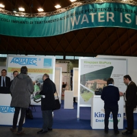 Foto Nicoloro G.   05/11/2014   Rimini    Diciottesima edizione di " Ecomondo. Fiera Internazionale del Recupero di Materia ed Energia e dello Sviluppo Sostenibile ". nella foto uno stand.
