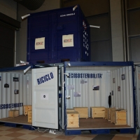 Foto Nicoloro G.   05/11/2014   Rimini    Diciottesima edizione di " Ecomondo. Fiera Internazionale del Recupero di Materia ed Energia e dello Sviluppo Sostenibile ". nella foto uno stand.