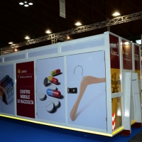 Foto Nicoloro G.   05/11/2014   Rimini    Diciottesima edizione di " Ecomondo. Fiera Internazionale del Recupero di Materia ed Energia e dello Sviluppo Sostenibile ". nella foto uno stand.