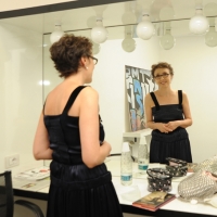 Foto Nicoloro G. 2010/07/19 Milano Al Teatro Dal Verme Undicesima edizione di " La Milanesiana ", che ha per tema " Il paradosso ". Dodicesima serata della rassegna di musica e letteratura. nella foto Nicoletta Braschi