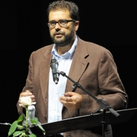 Foto Nicoloro G. 2010/07/16 Milano Al Teatro Dal Verme Undicesima edizione di " La Milanesiana ", che ha per tema " Il paradosso ". Nona serata della rassegna di musica e letteratura. nella foto Stefano Salis