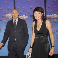 Foto Nicoloro G. 2010/07/15 Milano Al Teatro Dal Verme Undicesima edizione di " La Milanesiana ", che ha per tema " Il paradosso ". Ottava serata della rassegna di musica e letteratura. nella foto Paolo Mieli – Elisabetta Sgarbi