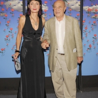 Foto Nicoloro G. 2010/07/15 Milano Al Teatro Dal Verme Undicesima edizione di " La Milanesiana ", che ha per tema " Il paradosso ". Ottava serata della rassegna di musica e letteratura. nella foto Elisabetta Sgarbi – Arnaldo Pomodoro