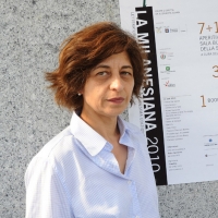 Foto Nicoloro G. 2010/07/11 Milano Al Teatro Dal Verme Undicesima edizione di " La Milanesiana ", che ha per tema " Il paradosso ". Quarta serata della rassegna di musica e letteratura. nella foto Marina Spada