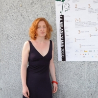 Foto Nicoloro G. 2010/07/11 Milano Al Teatro Dal Verme Undicesima edizione di " La Milanesiana ", che ha per tema " Il paradosso ". Quarta serata della rassegna di musica e letteratura. nella foto Federica Fracassi