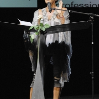 Foto Nicoloro G. 2010/07/13 Milano Al Teatro Dal Verme Undicesima edizione di " La Milanesiana ", che ha per tema " Il paradosso ". Sesta serata della rassegna di musica e letteratura. nella foto Lella Costa