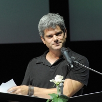 Foto Nicoloro G. 2010/07/143 Milano Al Teatro Dal Verme Undicesima edizione di " La Milanesiana ", che ha per tema " Il paradosso ". Settima serata della rassegna di musica e letteratura. nella foto Shalom Auslander
