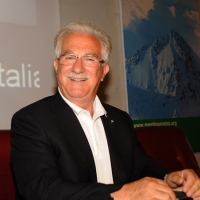 Foto Nicoloro G.  22/08/2010 Rimini, Giornata di paertura della trentunesima edizione del Meeting di Rimini dal titolo " Quella natura che ci spinge a desiderare cose grandi e' il cuore ". nella foto Raffaele Bonanni