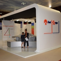 Foto Nicoloro G.  22/08/2010 Rimini, Giornata di apertura della trentunesima edizione del Meeting di Rimini dal titolo " Quella natura che ci spinge a desiderare cose grandi e' il cuore ". nella foto Uno stand