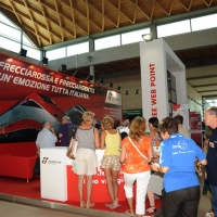 Foto Nicoloro G.  22/08/2010 Rimini, Giornata di apertura della trentunesima edizione del Meeting di Rimini dal titolo " Quella natura che ci spinge a desiderare cose grandi e' il cuore ". nella foto Uno stand