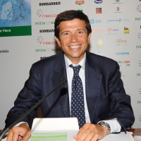 Foto Nicoloro G.  25/08/2010 Rimini, Quarta giornata della trentunesima edizione del Meeting di Rimini dal titolo " Quella natura che ci spinge a desiderare cose grandi e' il cuore ". nella foto Maurizio Lupi