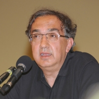 Foto Nicoloro G.  26/08/2010 Rimini, Quinta giornata della trentunesima edizione del Meeting di Rimini dal titolo " Quella natura che ci spinge a desiderare cose grandi e' il cuore ". nella foto Sergio Marchionne