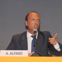 Foto Nicoloro G.  26/08/2010 Rimini, Quinta giornata della trentunesima edizione del Meeting di Rimini dal titolo " Quella natura che ci spinge a desiderare cose grandi e' il cuore ". nella foto Angelino Alfano