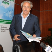 Foto Nicoloro G.  26/08/2010 Rimini, Quinta giornata della trentunesima edizione del Meeting di Rimini dal titolo \" Quella natura che ci spinge a desiderare cose grandi e\' il cuore \". nella foto Raffaele Lombardo